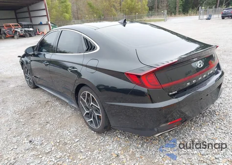 2022 Hyundai Sonata N Line из США, поврежденный, VIN KMHL14JC0NA212419